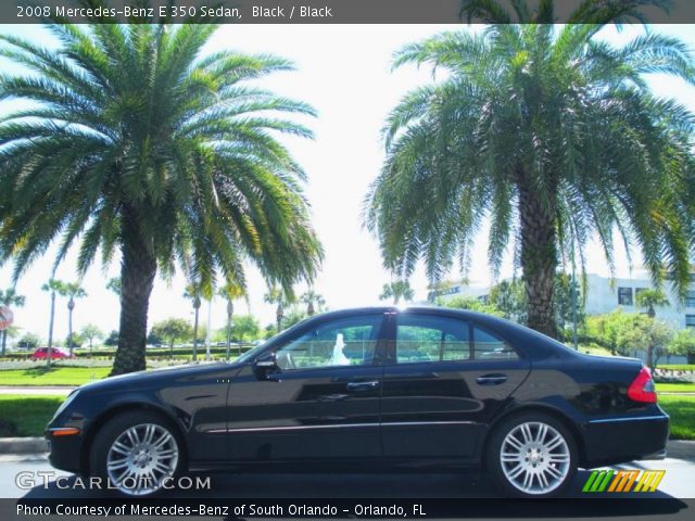 2008 Mercedes-Benz E 350 Sedan in Black