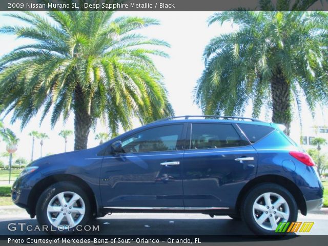 2009 Nissan Murano SL in Deep Sapphire Metallic