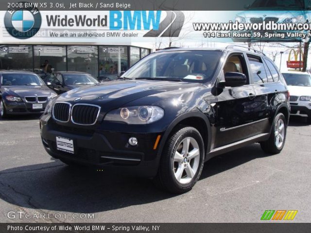 2008 BMW X5 3.0si in Jet Black