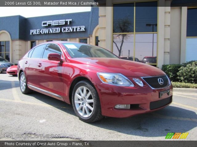 2006 Lexus GS 300 in Matador Red Mica