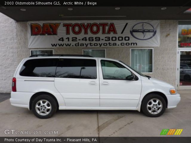 2003 Oldsmobile Silhouette GLS in Arctic White