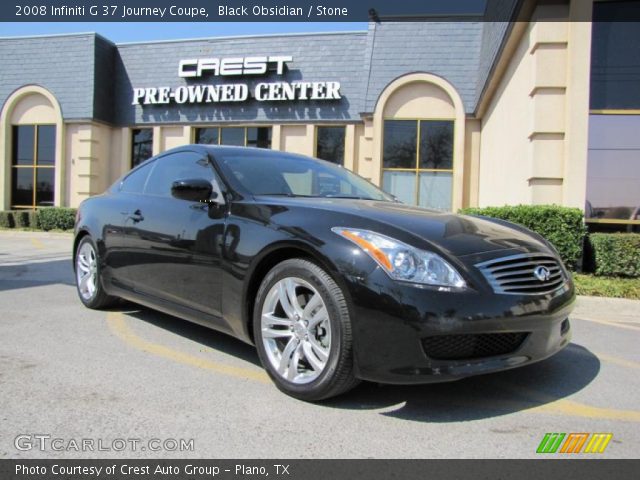 2008 Infiniti G 37 Journey Coupe in Black Obsidian