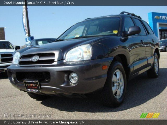 2006 Hyundai Santa Fe GLS in Steel Blue