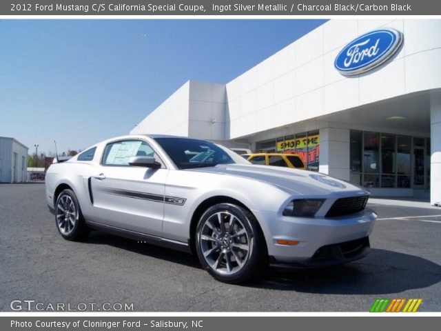 2012 Ford Mustang C/S California Special Coupe in Ingot Silver Metallic