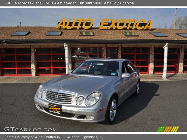 2005 Mercedes-Benz E 500 4Matic Sedan in Brilliant Silver Metallic