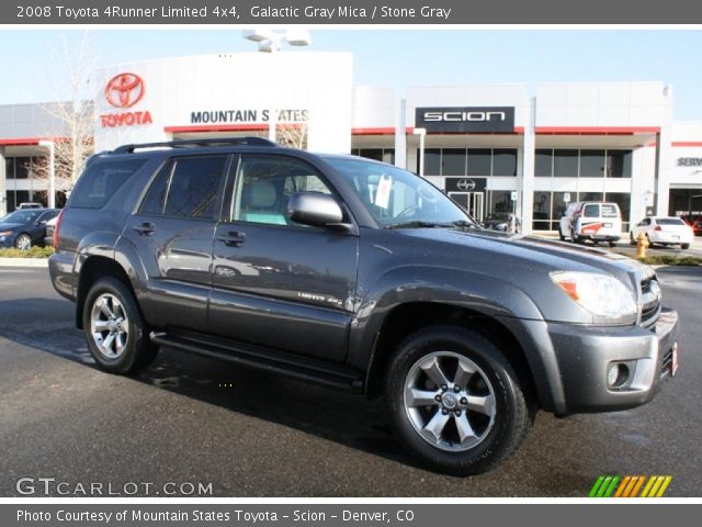 2008 Toyota 4Runner Limited 4x4 in Galactic Gray Mica