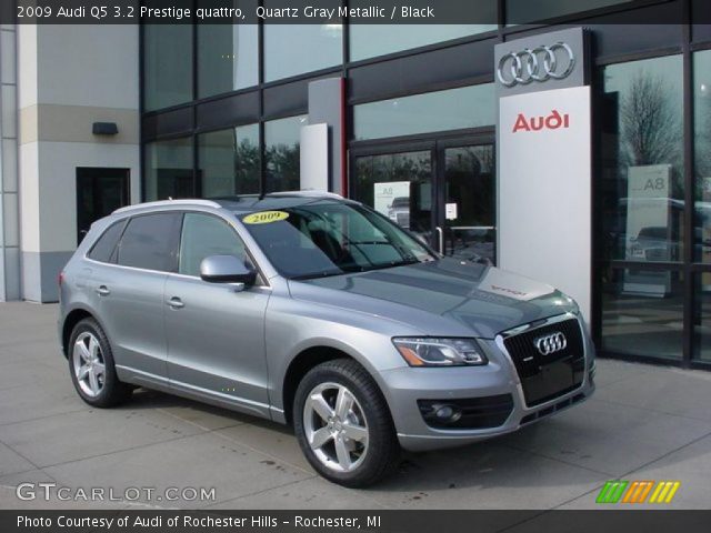 2009 Audi Q5 3.2 Prestige quattro in Quartz Gray Metallic