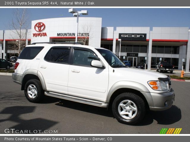 2001 Toyota Sequoia SR5 4x4 in Natural White
