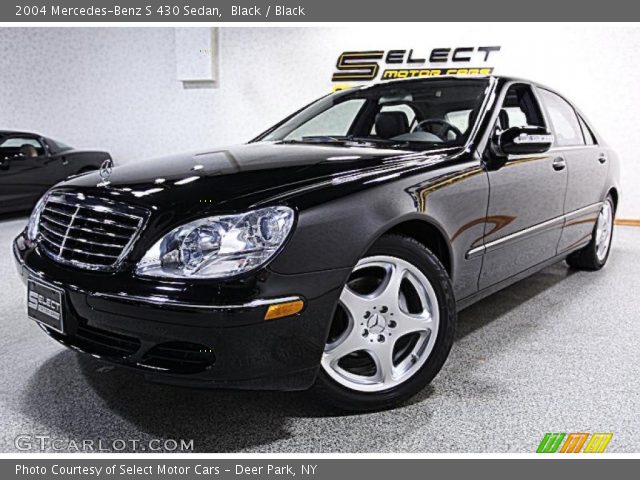 2004 Mercedes-Benz S 430 Sedan in Black