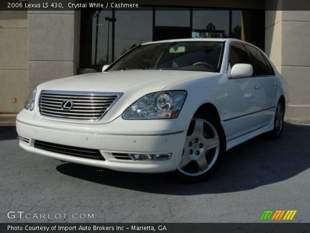 2006 Lexus LS 430 in Crystal White