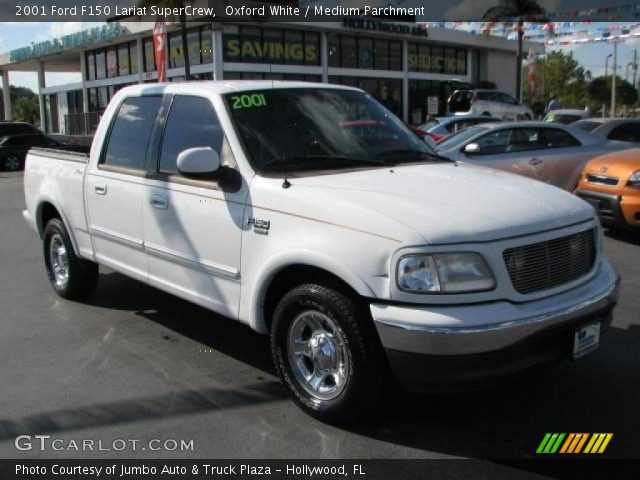 2001 Ford F150 Lariat SuperCrew in Oxford White