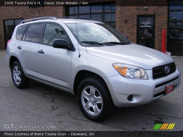 2008 Toyota RAV4 I4 in Classic Silver Metallic