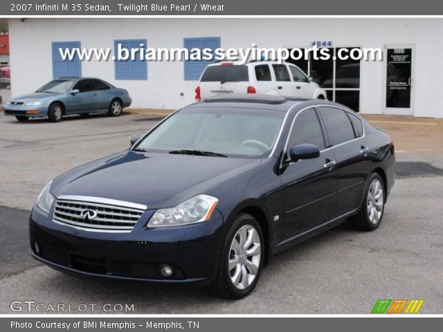 2007 Infiniti M 35 Sedan in Twilight Blue Pearl