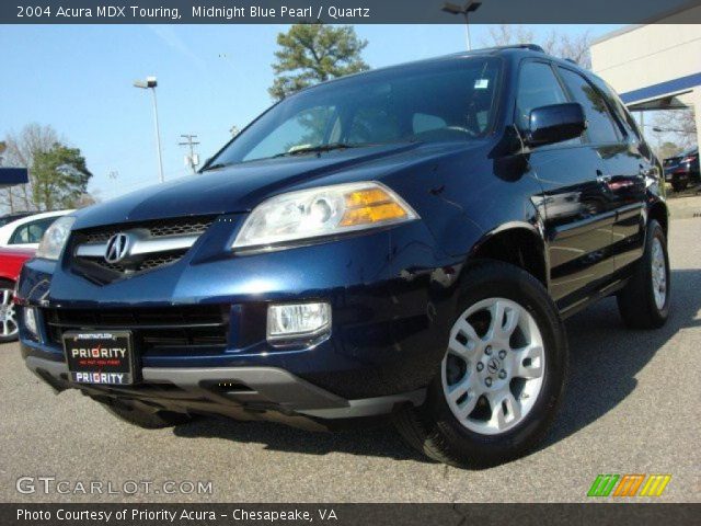 2004 Acura MDX Touring in Midnight Blue Pearl
