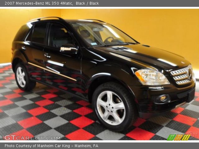 2007 Mercedes-Benz ML 350 4Matic in Black