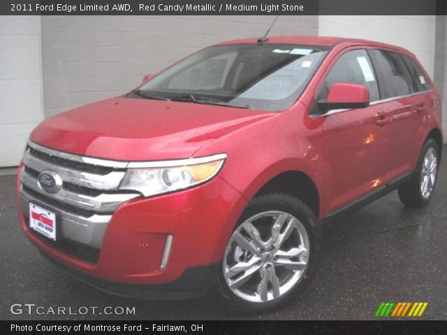 2011 Ford Edge Limited AWD in Red Candy Metallic