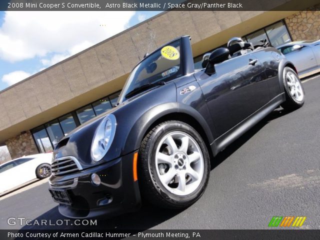 2008 Mini Cooper S Convertible in Astro Black Metallic