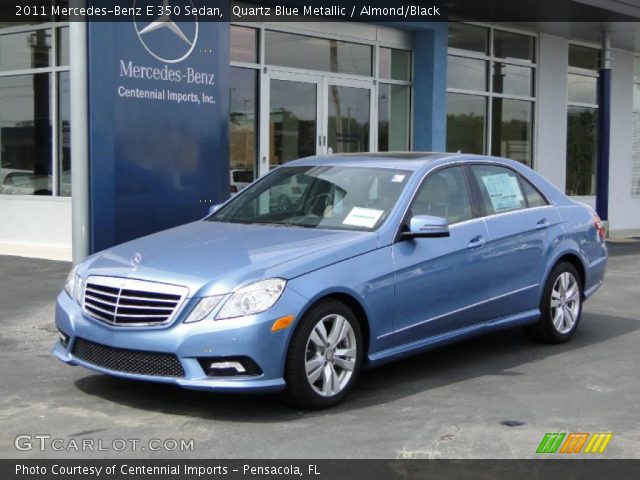 2011 Mercedes-Benz E 350 Sedan in Quartz Blue Metallic