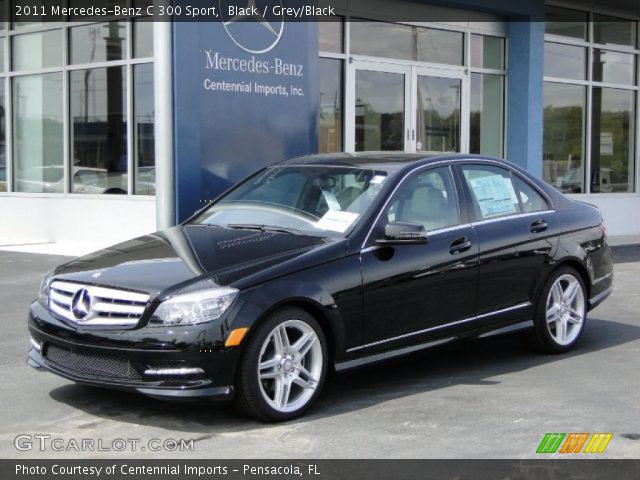 2011 Mercedes-Benz C 300 Sport in Black