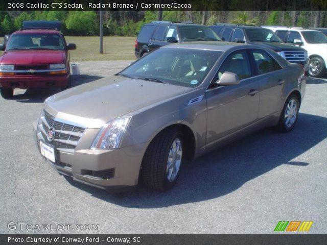 2008 Cadillac CTS Sedan in Radiant Bronze