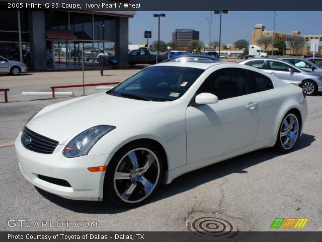 2005 Infiniti G 35 Coupe in Ivory Pearl