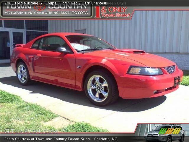 2003 Ford Mustang GT Coupe in Torch Red