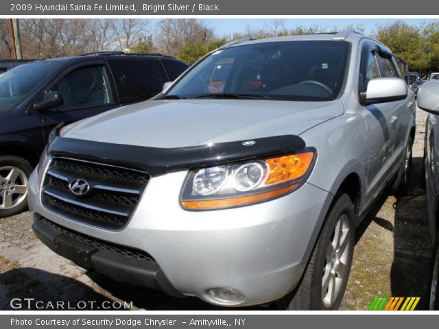 2009 Hyundai Santa Fe Limited in Bright Silver