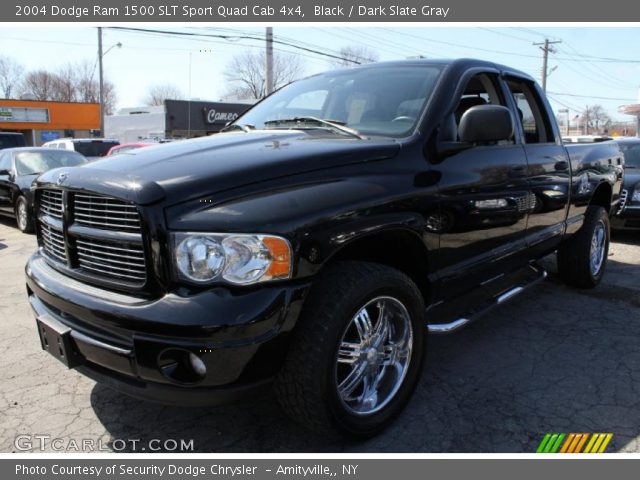 2004 Dodge Ram 1500 SLT Sport Quad Cab 4x4 in Black
