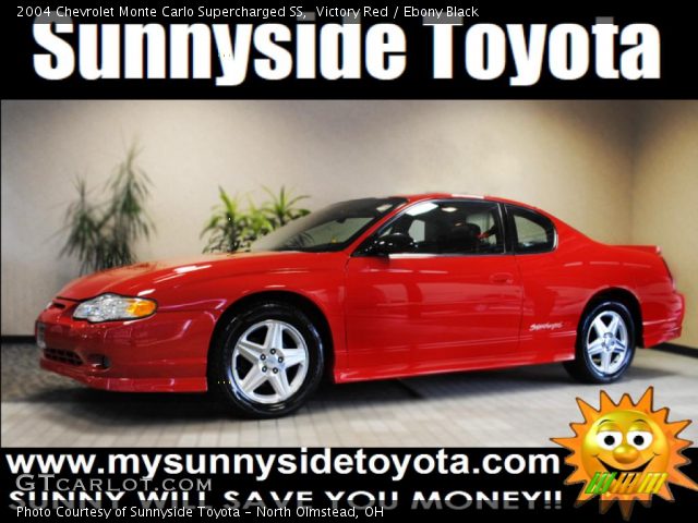 2004 Chevrolet Monte Carlo Supercharged SS in Victory Red