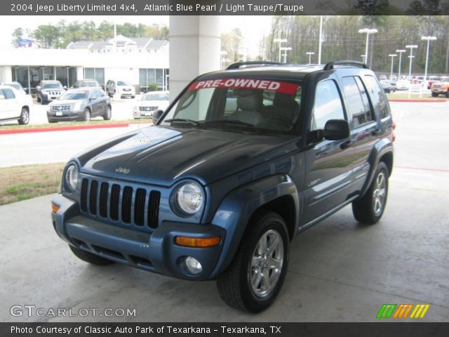 2004 Jeep Liberty Limited 4x4 in Atlantic Blue Pearl