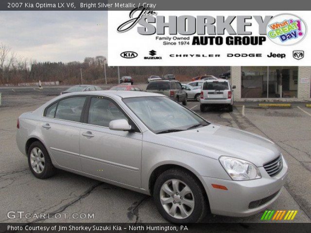 2007 Kia Optima LX V6 in Bright Silver Metallic