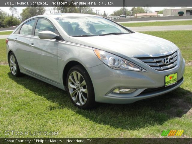 2011 Hyundai Sonata SE in Iridescent Silver Blue Metallic