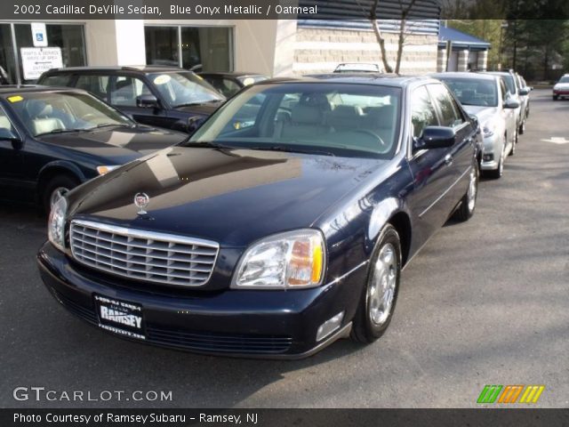 2002 Cadillac DeVille Sedan in Blue Onyx Metallic