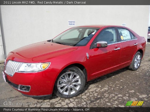 2011 Lincoln MKZ FWD in Red Candy Metallic