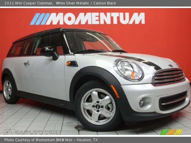 2011 Mini Cooper Clubman in White Silver Metallic