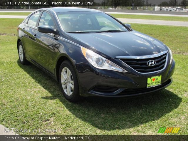 2011 Hyundai Sonata GLS in Pacific Blue Pearl