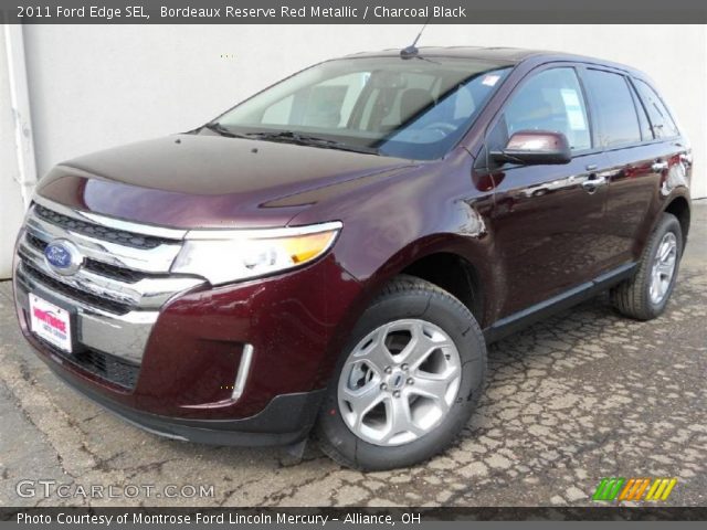 2011 Ford Edge SEL in Bordeaux Reserve Red Metallic