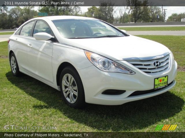 2011 Hyundai Sonata GLS in Pearl White