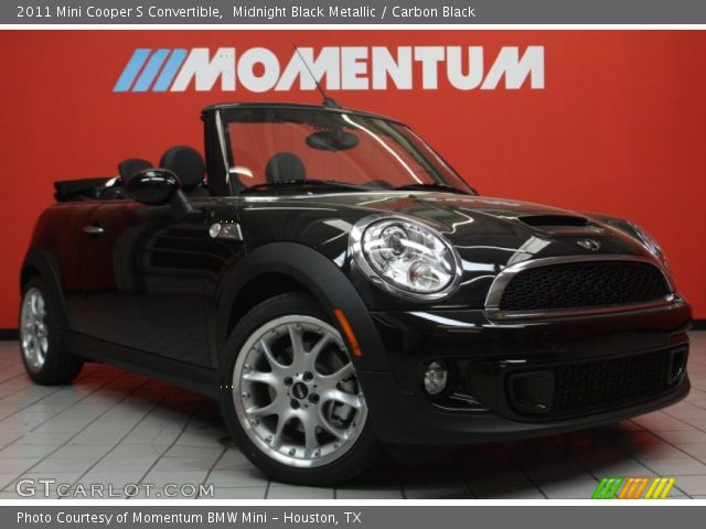 2011 Mini Cooper S Convertible in Midnight Black Metallic