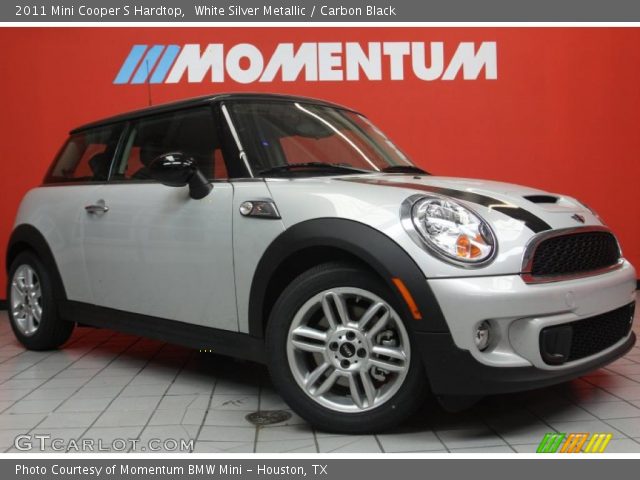 2011 Mini Cooper S Hardtop in White Silver Metallic