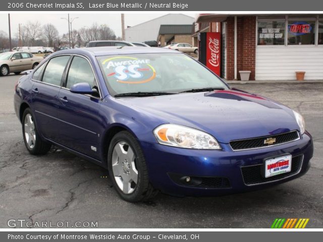 2006 Chevrolet Impala SS in Laser Blue Metallic