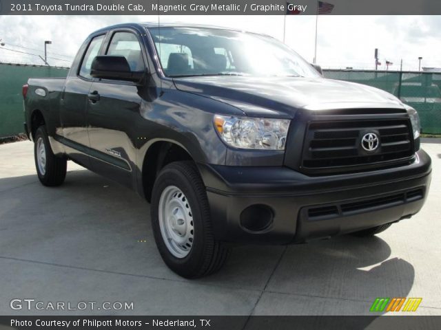 2011 Toyota Tundra Double Cab in Magnetic Gray Metallic