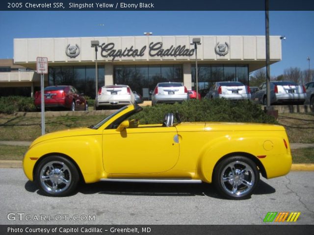 2005 Chevrolet SSR  in Slingshot Yellow