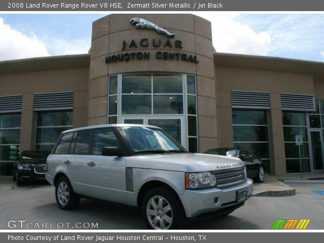2008 Land Rover Range Rover V8 HSE in Zermatt Silver Metallic