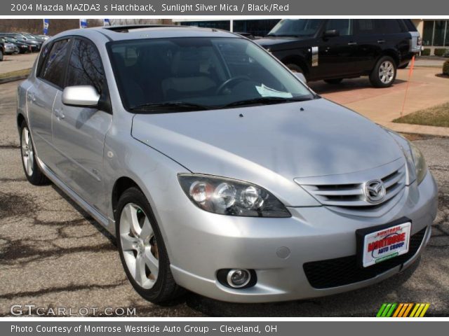 2004 Mazda MAZDA3 s Hatchback in Sunlight Silver Mica