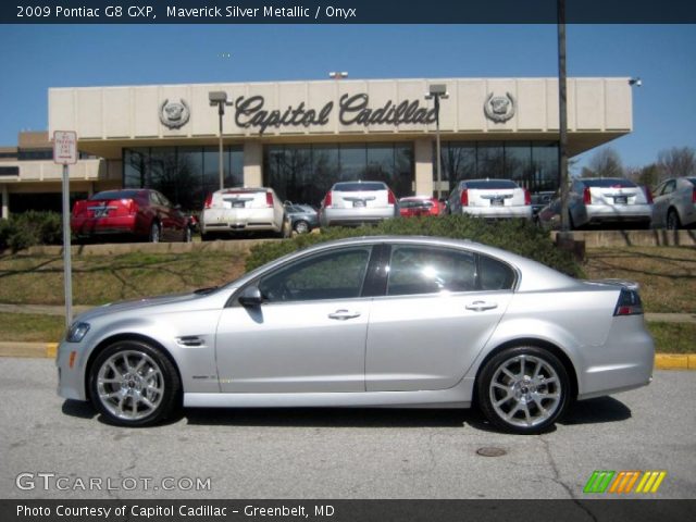 2009 Pontiac G8 GXP in Maverick Silver Metallic