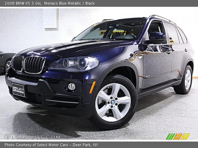 2008 BMW X5 3.0si in Monaco Blue Metallic