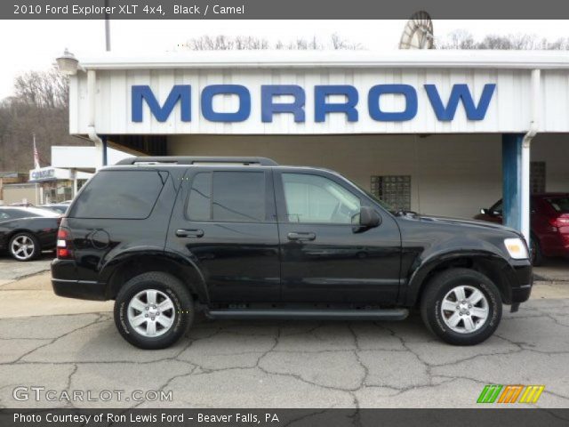 2010 Ford Explorer XLT 4x4 in Black