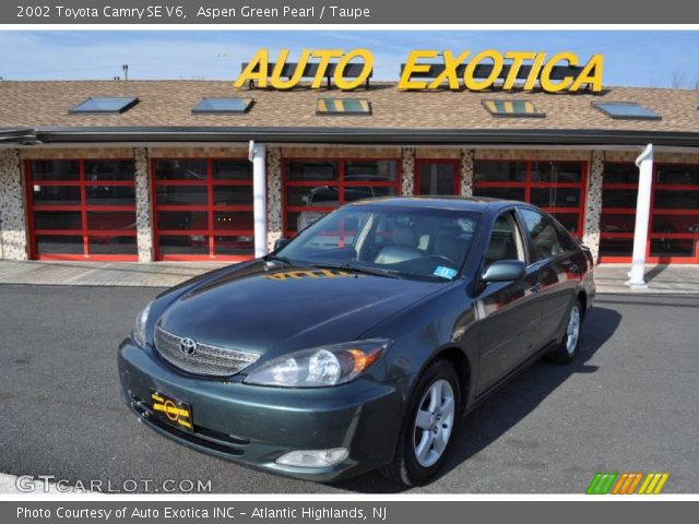 2002 Toyota Camry SE V6 in Aspen Green Pearl