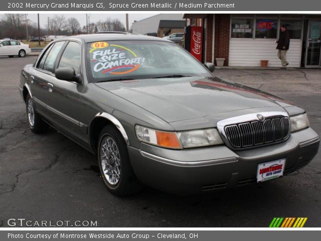 2002 Mercury Grand Marquis GS in Spruce Green Metallic